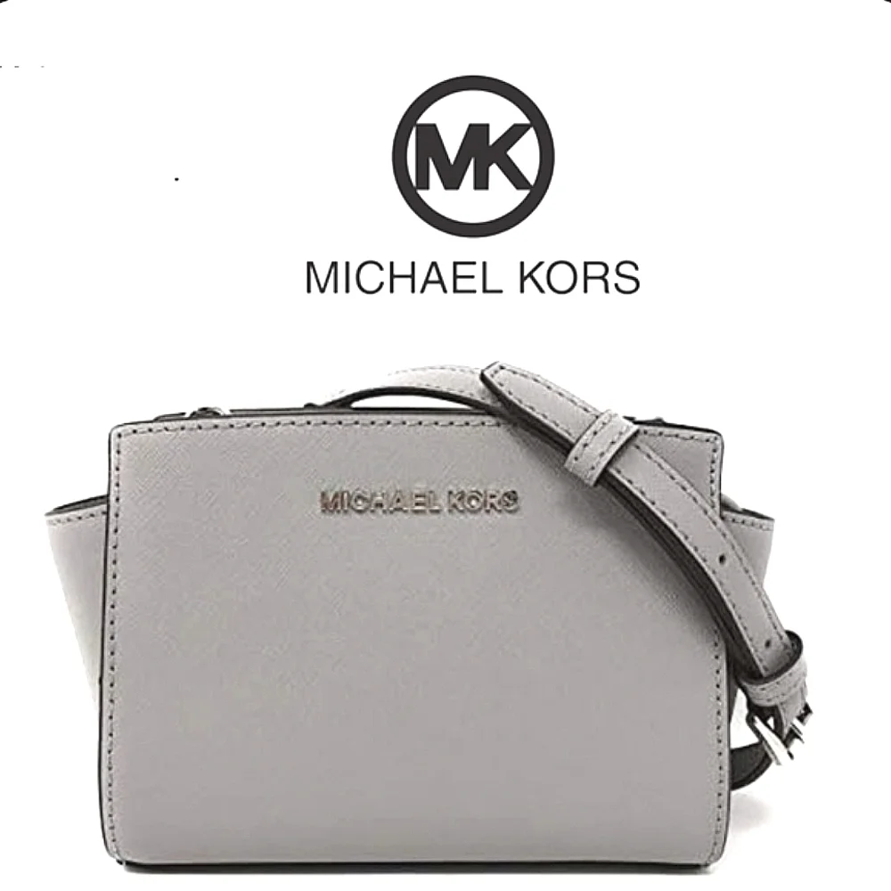 MICHAEL KORS Selma Saffiano Crossbody Bag NWT